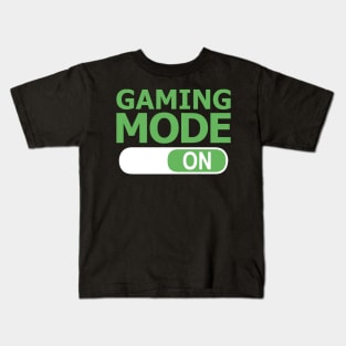 Gaming Mode On Funny Gamer Kids T-Shirt